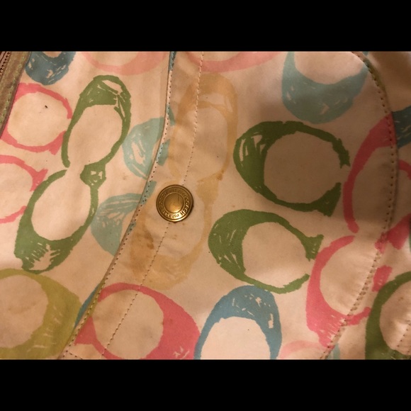 Coach pastel scribble hobo - Picture 7 of 7